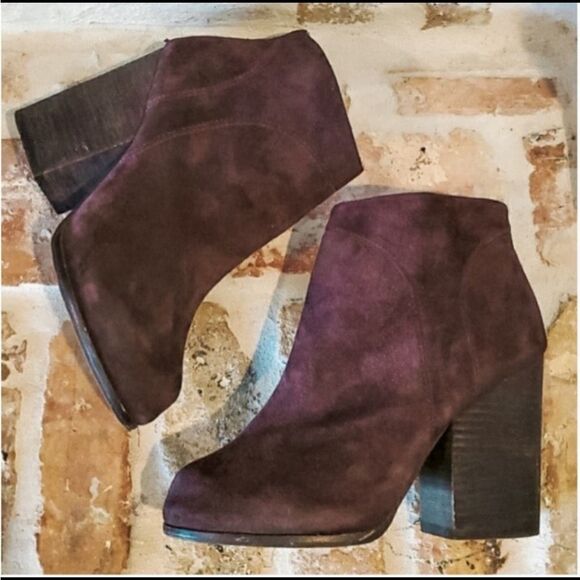 Jeffrey Campbell Hanger Brown Leather Ankle Boots size 7 - Picture 3 of 11